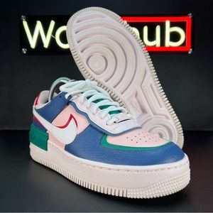 Nike Air Force 1 Shadow “Mystic Navy” • CI0919-400 • Multicolor • Women’s Size 8